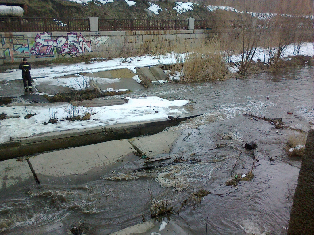 Уровень воды в Псле остается в пределах нормы