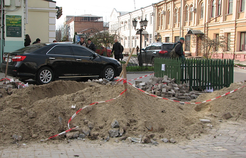 Центральные улицы Сум станут полностью пешеходными